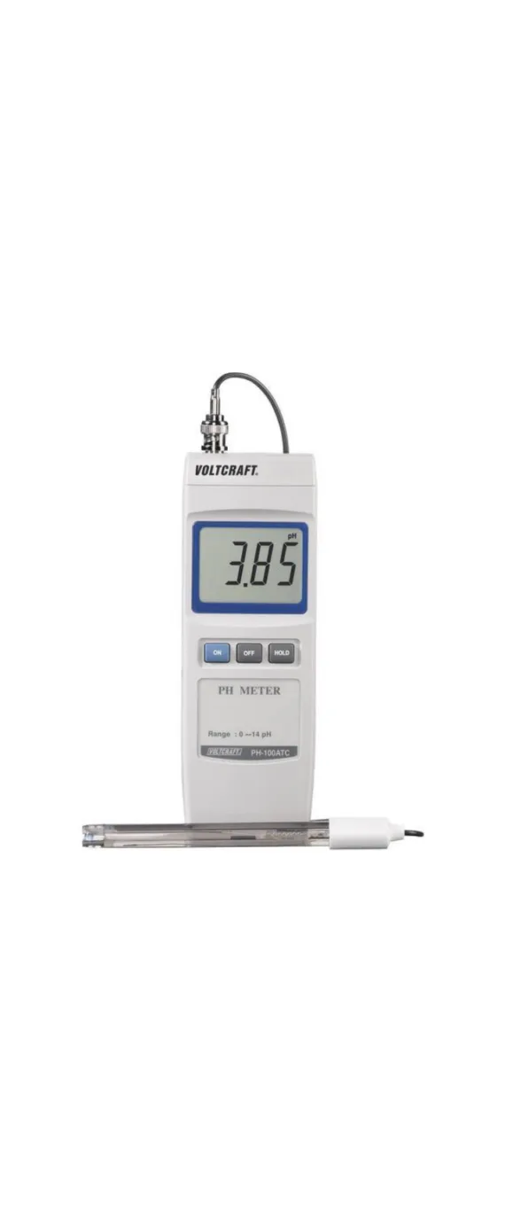 Badanie pH wody -  PH-100 ATC, zakres 0 - 14 pH