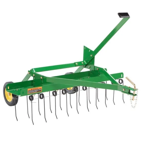 Zgrzebło John Deere do trawy naturalnej - 102 cm